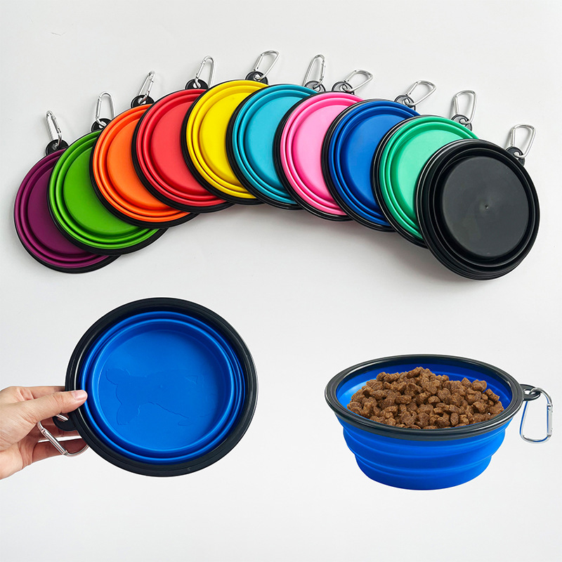 Collapsible Pet Silicone Dog F - Camping Cooking And Eating avaliação e preço