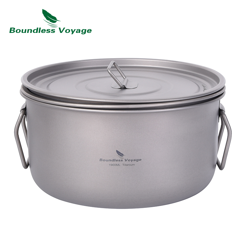 Boundless Voyage Camping Cooki - Camping Cooking Wok avaliação e preço
